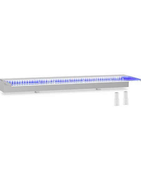 Krioklio snapelio sienelės kaskados sodo tvenkiniui LED 90 cm, srautas 135 mm Krioklio snapelio sienelės kaskados sodo tvenkiniui LED 90 cm, srautas 135 mm
