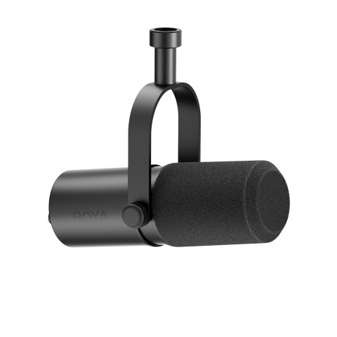 
Laidinis studijinis mikrofonas podkastams su USB XLR – juodas
