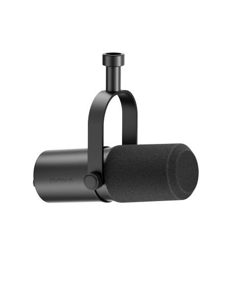 
Laidinis studijinis mikrofonas podkastams su USB XLR – juodas
