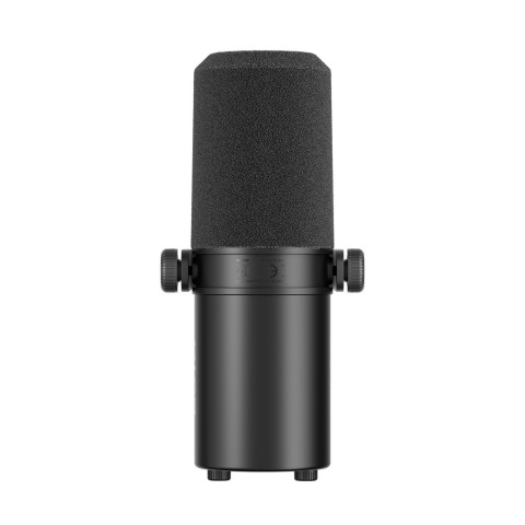 
Laidinis studijinis mikrofonas podkastams su USB XLR – juodas

