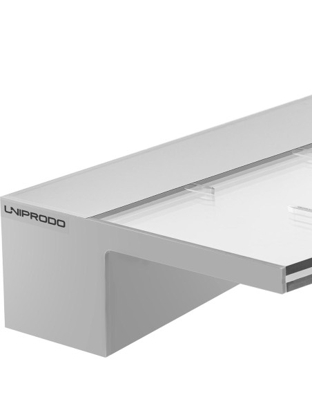 Krioklio snapelio sienelės kaskados sodo tvenkiniui LED 90 cm, srautas 135 mm Krioklio snapelio sienelės kaskados sodo tvenkiniui LED 90 cm, srautas 135 mm