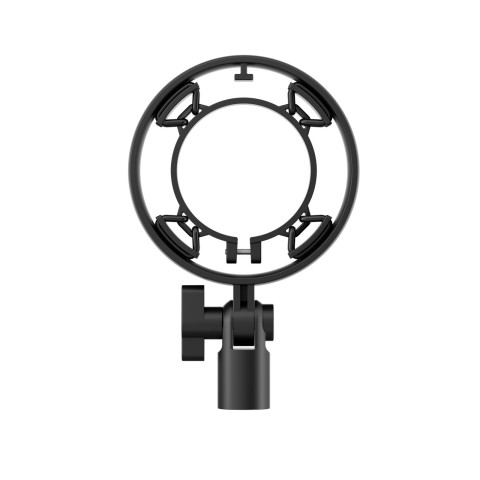 
Laidinis dinaminis žaidimų mikrofonas USB XLR RGB - juodas
