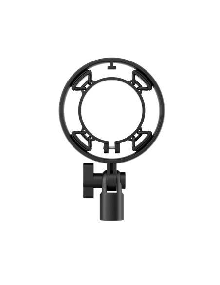 
Laidinis dinaminis žaidimų mikrofonas USB XLR RGB - juodas
