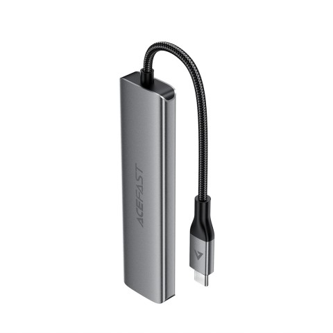 
UAB-A USB-C HDMI SD 4K 60Hz PD 90W šakotuvo stotelė 6 viename
