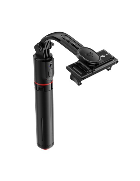 
Asmenukių lazda su automatiniu trikoju ir „Bluetooth“ nuotolinio valdymo pultu 1,05 m - juoda
