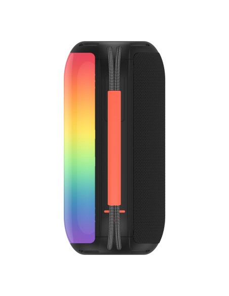 
Belaidė RGB „Bluetooth“ garsiakalbio kolonėlė su apšvietimu ir laikikliu – juoda

