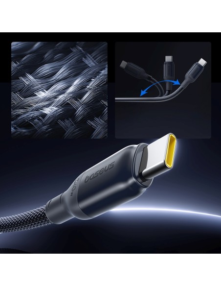 
USB-C 240W 2m kabelis – juodas
