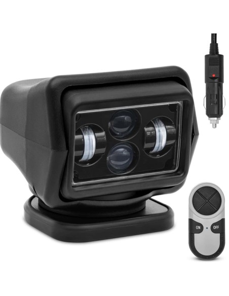Prožektorių LED prožektorių lempa su magnetiniu pagrindu ir nuotolinio valdymo pulteliu automobiliniam laivui 9-32V 60W Prožektorių LED prožektorių lempa su magnetiniu pagrindu ir nuotolinio valdymo pulteliu automobiliniam laivui 9-32V 60W