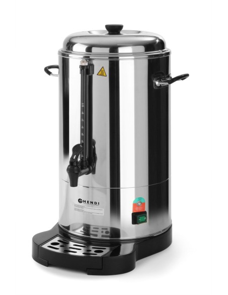 Infuser elektrinis dvisienis kavos puodas 10 L. - Hendi 211205 Infuser elektrinis dvisienis kavos puodas 10 L. - Hendi 211205