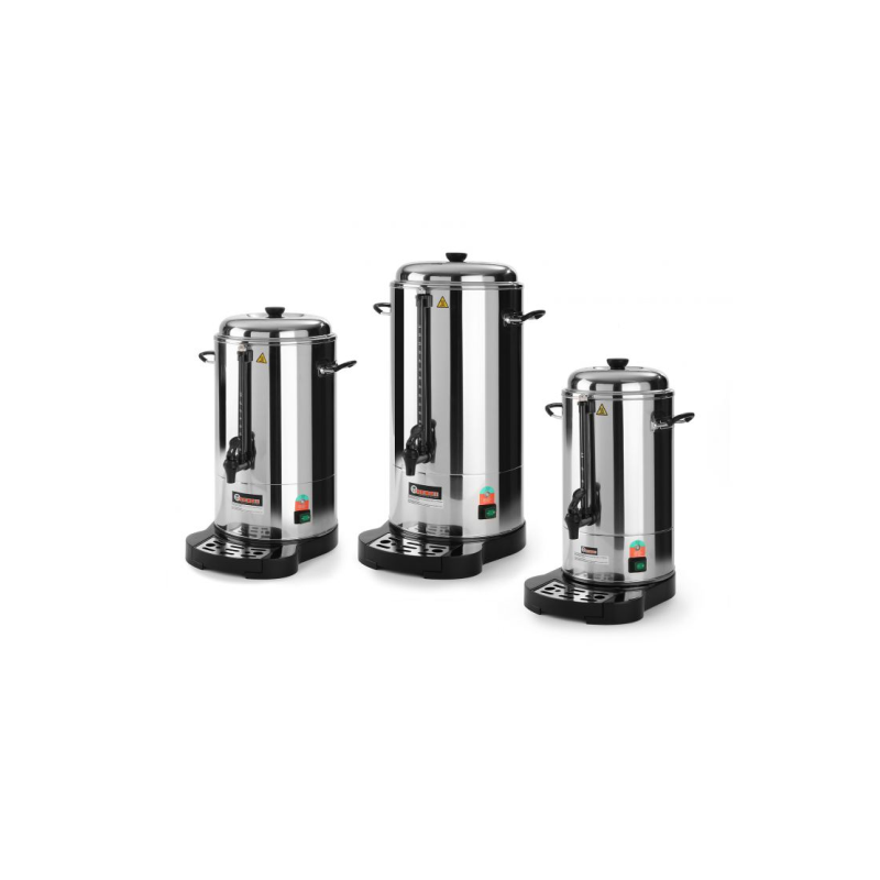 Infuser elektrinis dvisienis kavos puodas 10 L. - Hendi 211205