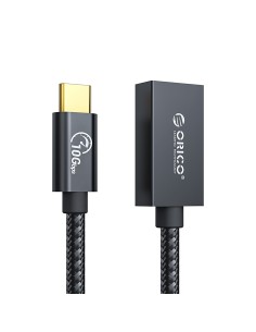 
USB-C į USB-A 3.1 Gen 2 10Gbps OTG adapteris, 30 cm – juodas
