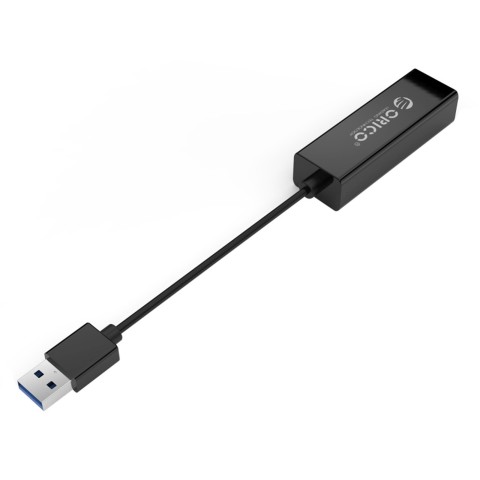 
Išorinis USB-A - RJ45 10/ 100/ 1000 Mbps tinklo adapteris - juodas

