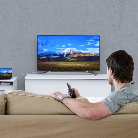 
USB-A į HDMI adapteris – sidabrinis
