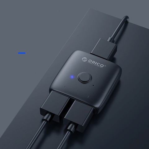 
HDMI dvikryptis skirstytuvo adapteris - juodas
