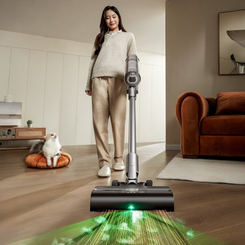 
UWANT V800 vertikalus dulkių siurblys su savaiminio ištuštinimo stotimi – pilkas
