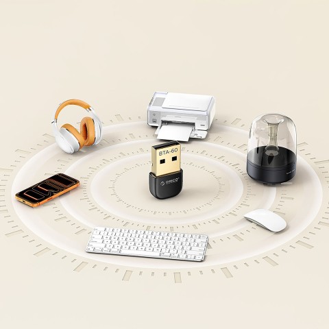 
„Bluetooth 6.0“ adapteris – juodas

