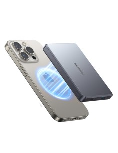 
Belaidis išorinis akumuliatorius 10000mAh 22.5W USB-C - pilkas
