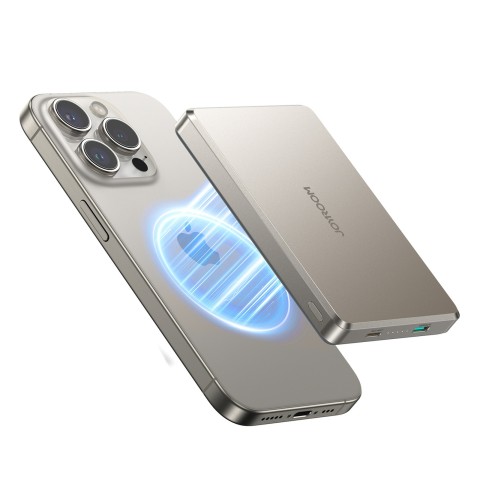 
Belaidė išorinė baterija 10000mAh 22.5W USB-C - titano spalvos
