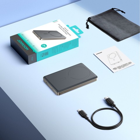 
Belaidė išorinė baterija 10000mAh 22.5W USB-C - titano spalvos
