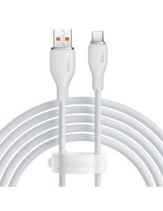 
USB-A - USB-C Pudding 100W 1,2 m laidas - baltas
