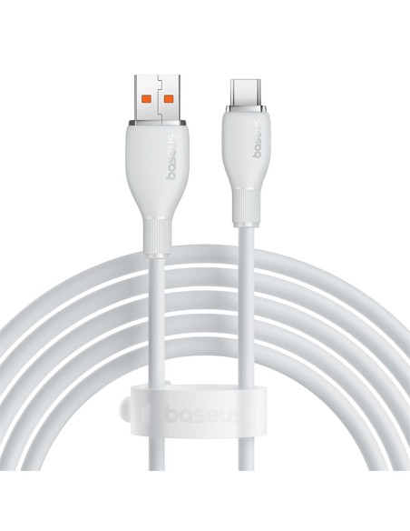 
USB-A - USB-C Pudding 100W 1,2 m laidas - baltas
