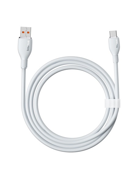 
USB-A - USB-C Pudding 100W 1,2 m laidas - baltas

