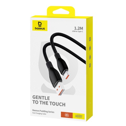 
USB-A - USB-C Pudding 100W 1,2 m laidas - juodas
