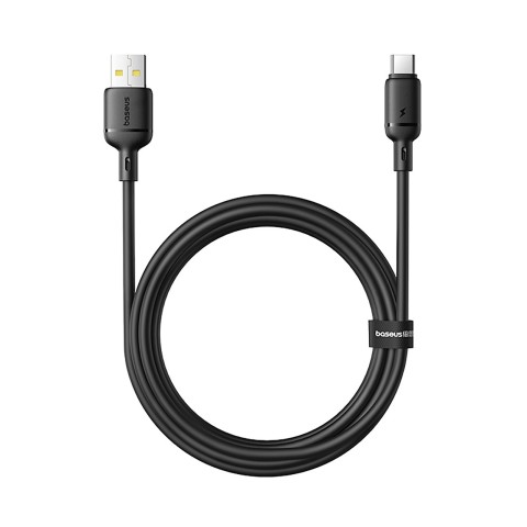 
Silky 3A USB-A - USB-C kabelis 1m - juodas
