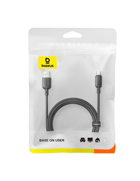 
Silky 3A USB-A - USB-C kabelis 1m - juodas
