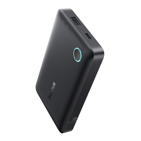 
10000mAh 15W „EnerFill FP11“ išorinė baterija su USB-C laidu, 20V, 3A, 30cm - juoda
