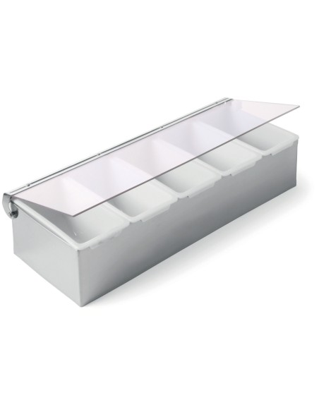 Barmeno indas gėrimų priedams 5 plieniniai įdėklai - Hendi 552100