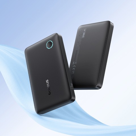
10000mAh 15W „EnerFill FP11“ išorinė baterija su USB-C laidu, 20V, 3A, 30cm - juoda
