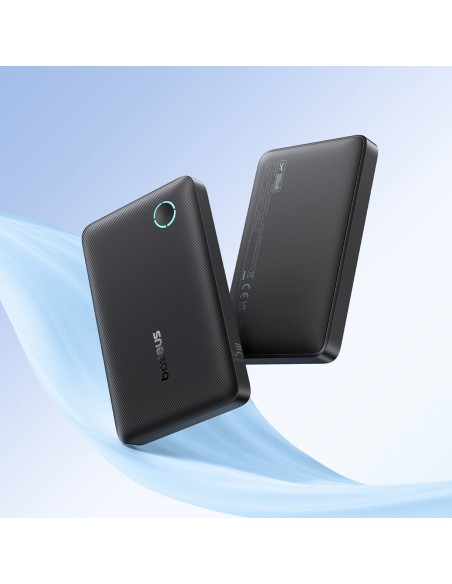 
10000mAh 15W „EnerFill FP11“ išorinė baterija su USB-C laidu, 20V, 3A, 30cm - juoda
