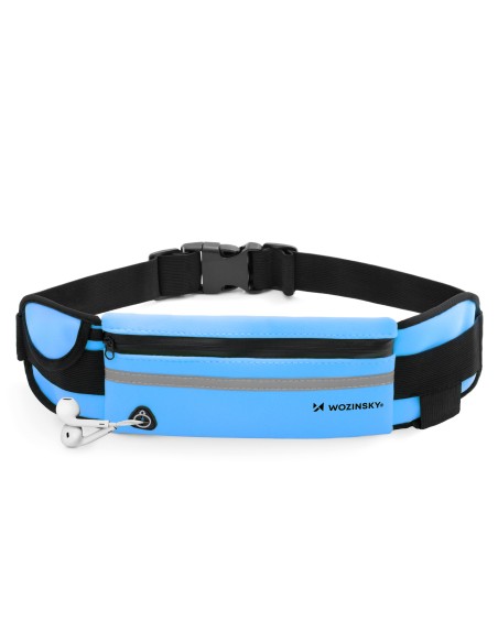 Bėgimo krepšys mėlynas bėgimo diržas