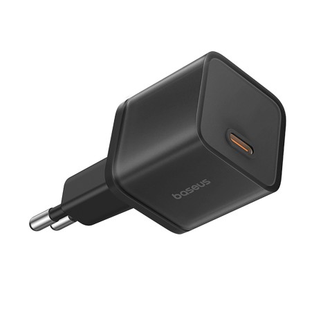 
USB-C GaN5S 20W sieninis įkroviklis – juodas
