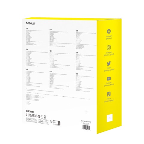 
USB-C prijungimo stotelė - HDMI DP USB-A USB-C RJ45 PD PC SD TF 3,5 mm mini lizdas - pilka
