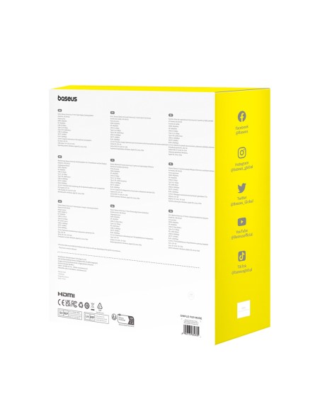 
USB-C prijungimo stotelė - HDMI DP USB-A USB-C RJ45 PD PC SD TF 3,5 mm mini lizdas - pilka
