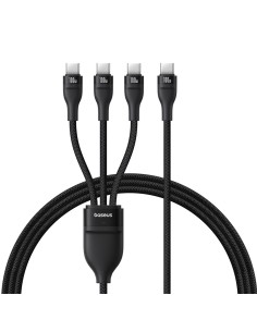 
3 viename USB-C Flash Series 3 100W laidas 1,5 m – juodas
