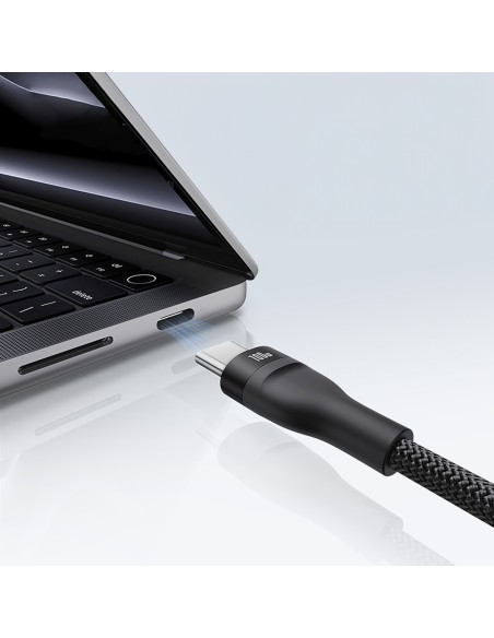 
3 viename USB-C Flash Series 3 100W laidas 1,5 m – juodas
