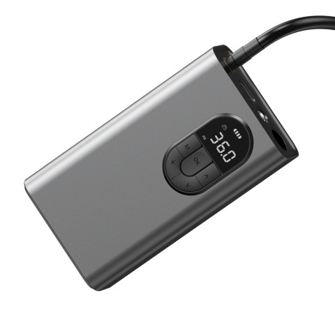 
Automobilio oro kompresoriaus pompa 5–120 psi – pilka
