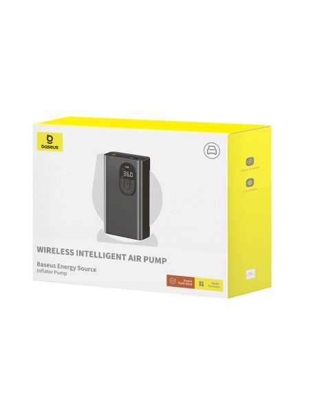 
Automobilio oro kompresoriaus pompa 5–120 psi – pilka
