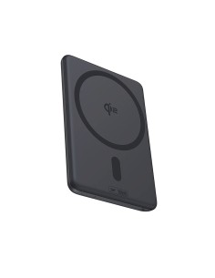 
„PicoGo AM31 Qi2“ magnetinė išorinė baterija 5000mAh 20W su stovu ir USB-C MagSafe laidu – juoda
