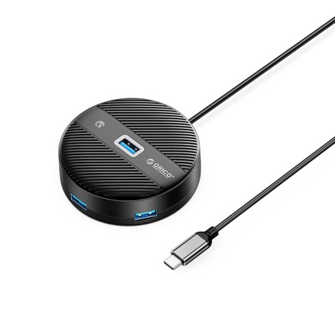 
Šakotuvo adapteris, 4 prievadų USB-C - USB-A, 0,3 m, juodas
