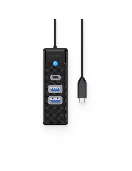 
ŠAKOTĖLIS 3 prievadų skirstytuvas USB-C - USB-A USB-C 0,15 m - juodas
