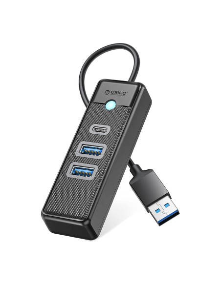 
ŠAKOTĖLIS 3 prievadų skirstytuvas USB-A - USB-A USB-C 0,15 m - juodas
