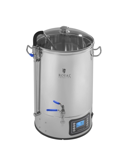Mash brew virdulys mini alaus darykla LCD 40L 230V Royal Catering Mash brew virdulys mini alaus darykla LCD 40L 230V Royal Catering