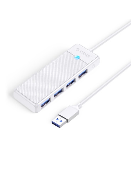 
ŠAKOTĖLIS 4 prievadų USB-A skirstytuvas 0,15 m - baltas
