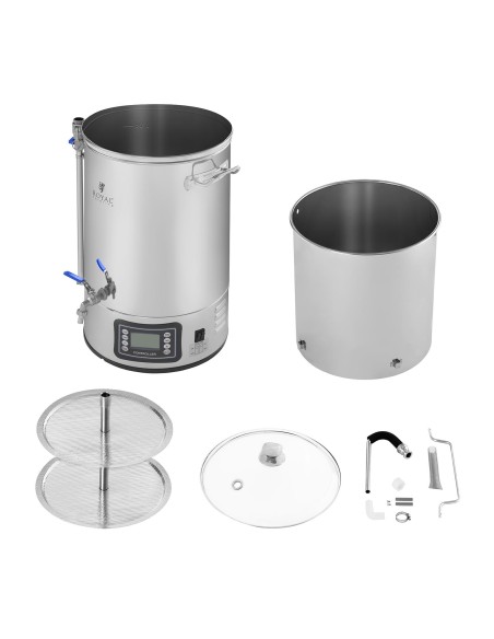 Mash brew virdulys mini alaus darykla LCD 40L 230V Royal Catering Mash brew virdulys mini alaus darykla LCD 40L 230V Royal Catering