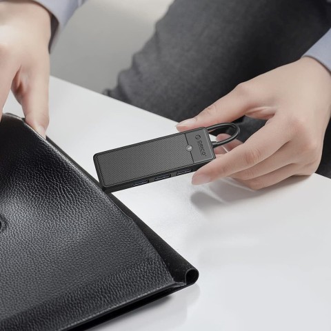 
ŠAKOTOJO adapteris 4 prievadų USB-A - USB-A SD kortelių skaitytuvas microSD 1 m - juodas
