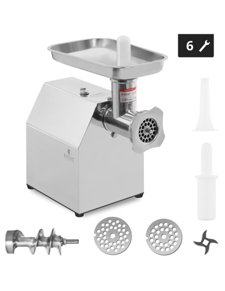 Profesionali mėsmalė 140 kg/h 230V Royal Catering RCFW 140-850ECO Profesionali mėsmalė 140 kg/h 230V Royal Catering RCFW 140-850ECO